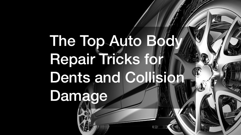 auto body repair tricks